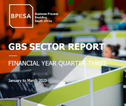 JANUARY TO MARCH 2025 - GBS SECTOR JOB CREATION REPORt